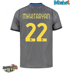 Inter Milan Henrikh Mkhitaryan #22 Kolmaspaita 2026-27 Lyhythihainen Inter Milan Henrikh Mkhitaryan #22 Kolmaspaita 2026-27 Lyhythihainen